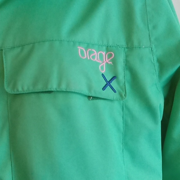 ⭐️ Host Pick ⭐️ORAGE | Insulated Ski/ Snowboarding Hooded  Unisex Winter Jacket - Picture 5 of 12